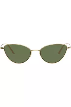 Солнцезащитные очки Oliver Peoples Edition 1998C Khaite, золотой