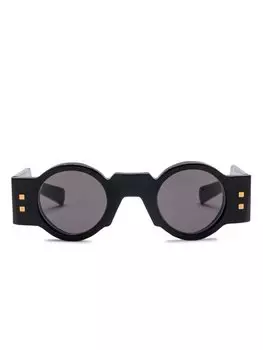 Солнцезащитные очки Olivier в круглой оправе Balmain Eyewear, черный