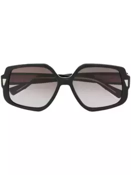 Солнцезащитные очки Olympia в массивной оправе GIGI STUDIOS, черный