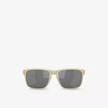 Солнцезащитные очки OO9102 Holbrook в квадратной оправе из ацетата Oakley, бежевый