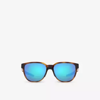 Солнцезащитные очки OO9250 Actutator в прямоугольной оправе из ацетата ацетата Oakley, коричневый