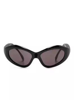 Солнцезащитные очки Orbit Cat Balenciaga Eyewear, черный
