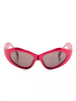 Солнцезащитные очки Orbit Cat Balenciaga Eyewear, розовый