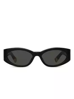 Солнцезащитные очки Ovalo JACQUEMUS, черный