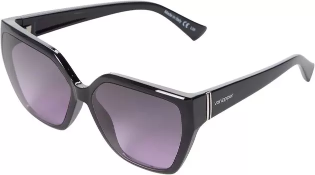 Солнцезащитные очки Overture VonZipper, цвет Black Gloss/Grey Purple Gradient Lense