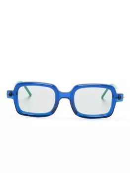 Солнцезащитные очки P2 в квадратной оправе Kuboraum, зеленый