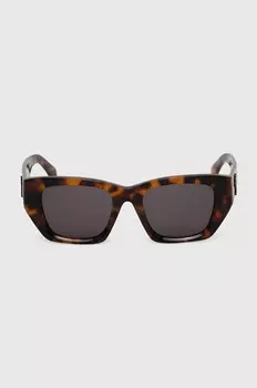 Солнцезащитные очки Palm Angels, коричневый