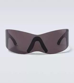 Солнцезащитные очки Panther mask Balenciaga, Grey-Grey-Grey