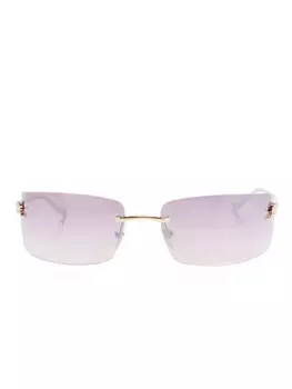 Солнцезащитные очки Panthre De Cartier Cartier Eyewear, золотой