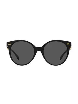 Солнцезащитные очки Pantos 56 мм Versace, черный