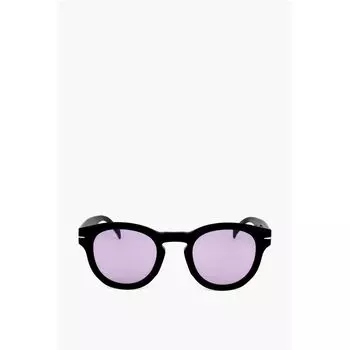 Солнцезащитные очки Pantos с розоватыми линзами David Beckham, Black