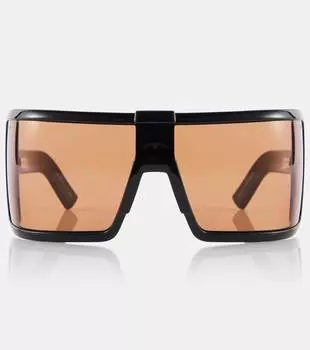 Солнцезащитные очки parker в квадратной оправе Tom Ford, черный