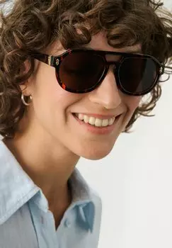 Солнцезащитные очки Part Two, коричневый