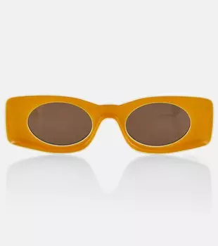 Солнцезащитные очки Paula's Ibiza прямоугольной формы Loewe, разноцветный