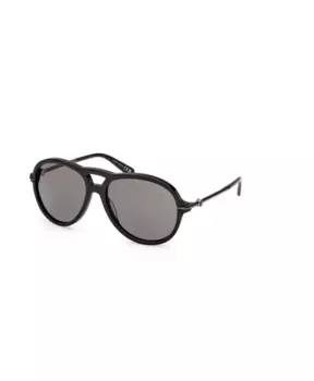 Солнцезащитные очки Peake ml0288 01a глянцевый дымчатый Moncler, черный
