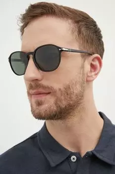 Солнцезащитные очки Persol, черный