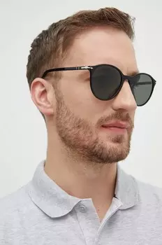 Солнцезащитные очки Persol, черный