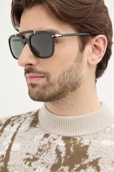 Солнцезащитные очки Persol, черный