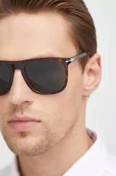 Солнцезащитные очки Persol, коричневый