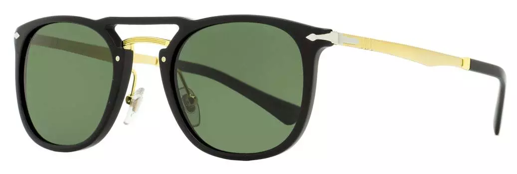 Солнцезащитные очки Persol Unisex Oval PO3265S 95/31 Black/Gold 50 мм