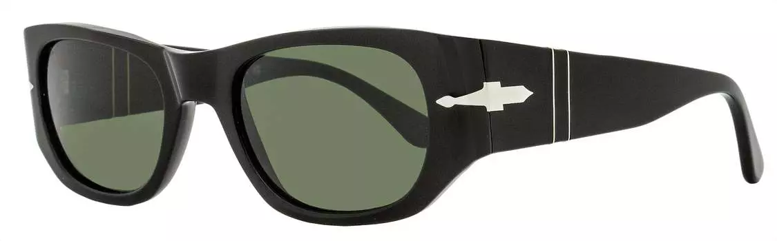 Солнцезащитные очки Persol Unisex Rectangular PO3307S 95/31 Black 52mm