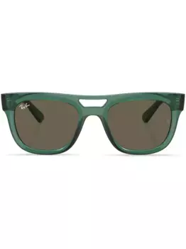 Солнцезащитные очки Phil в квадратной оправе Ray-Ban, зеленый