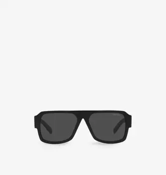 Солнцезащитные очки-пилот Pr 22ys из ацетата Prada, черный