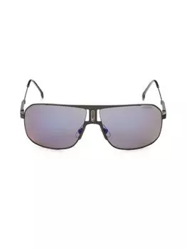 Солнцезащитные очки-пилоты 65MM Carrera, черный