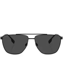 Солнцезащитные очки-пилоты Blaine Burberry Eyewear, черный
