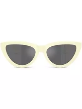 Солнцезащитные очки-пилоты Burberry Eyewear, желтый