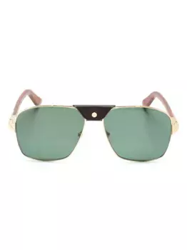 Солнцезащитные очки-пилоты Cartier Eyewear, золотой