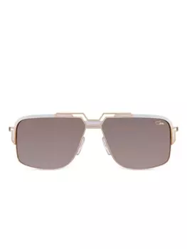 Солнцезащитные очки-пилоты Cazal, белый