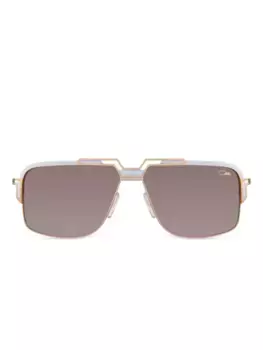 Солнцезащитные очки-пилоты Cazal, белый