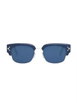 Солнцезащитные очки-пилоты CD Diamond C1U 55 мм Dior, синий