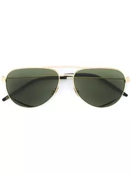 Солнцезащитные очки-пилоты Classic 11 Saint Laurent Eyewear, ммультиколор