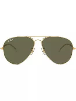 Солнцезащитные очки-пилоты Classic Ray-Ban, золотой