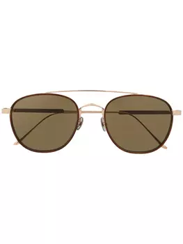 Солнцезащитные очки-пилоты CT0251S Cartier Eyewear, золотой