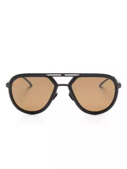 Солнцезащитные очки-пилоты Cypress Mykita, черный