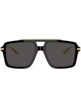 Солнцезащитные очки-пилоты Dolce & Gabbana Eyewear, черный