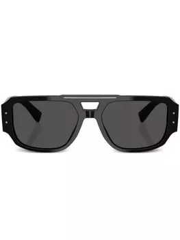 Солнцезащитные очки-пилоты Dolce & Gabbana Eyewear, черный