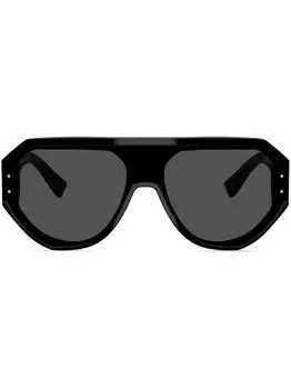 Солнцезащитные очки-пилоты Dolce & Gabbana Eyewear, черный