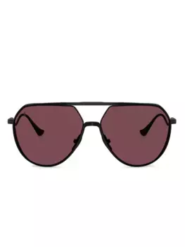 Солнцезащитные очки-пилоты Ferrari, черный