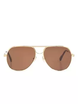 Солнцезащитные очки-пилоты Golden Goose, золотой