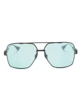 Солнцезащитные очки-пилоты Grand Emperik Dita Eyewear, черный