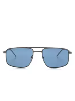 Солнцезащитные очки-пилоты L255S Lacoste, черный