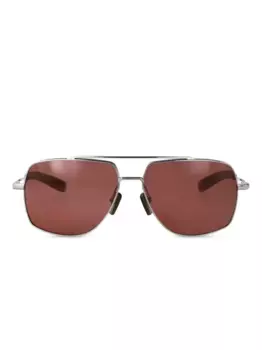 Солнцезащитные очки-пилоты LSA-107 Dita Eyewear, серебяный