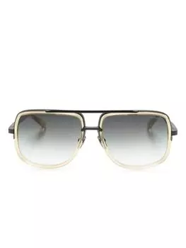 Солнцезащитные очки-пилоты Mach-one Dita Eyewear, черный