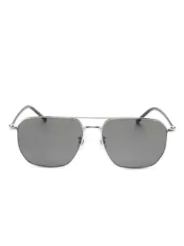 Солнцезащитные очки-пилоты MONTBLANC, черный