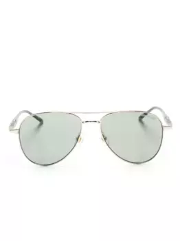 Солнцезащитные очки-пилоты MONTBLANC, золотой