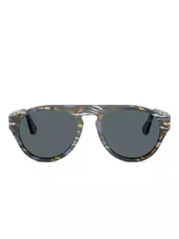 Солнцезащитные очки-пилоты Persol, черный